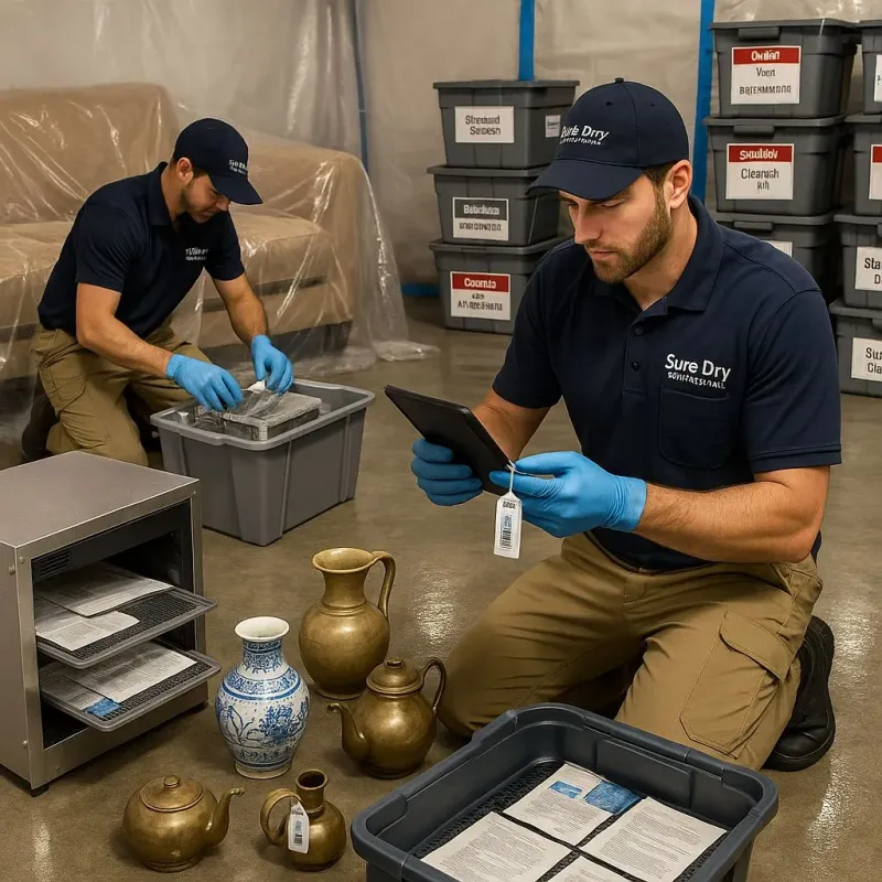 Content Protection and Restoration process in Evansdale, IA