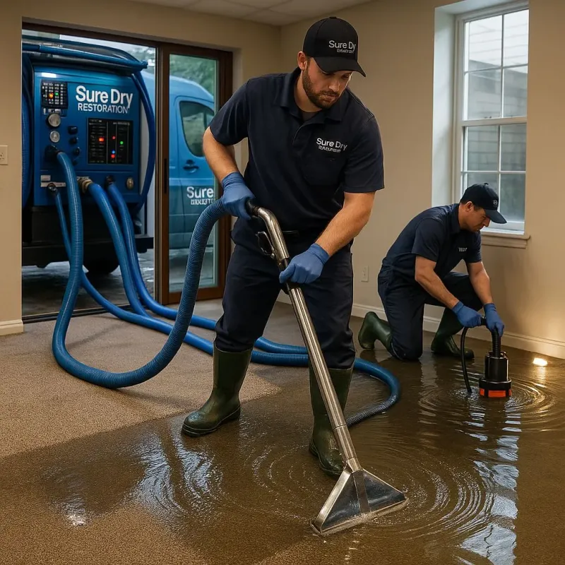 Water Extraction and Removal process in Evansdale, IA